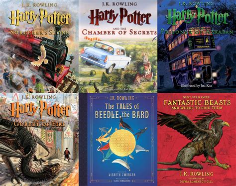 harry potter illustrated books 6